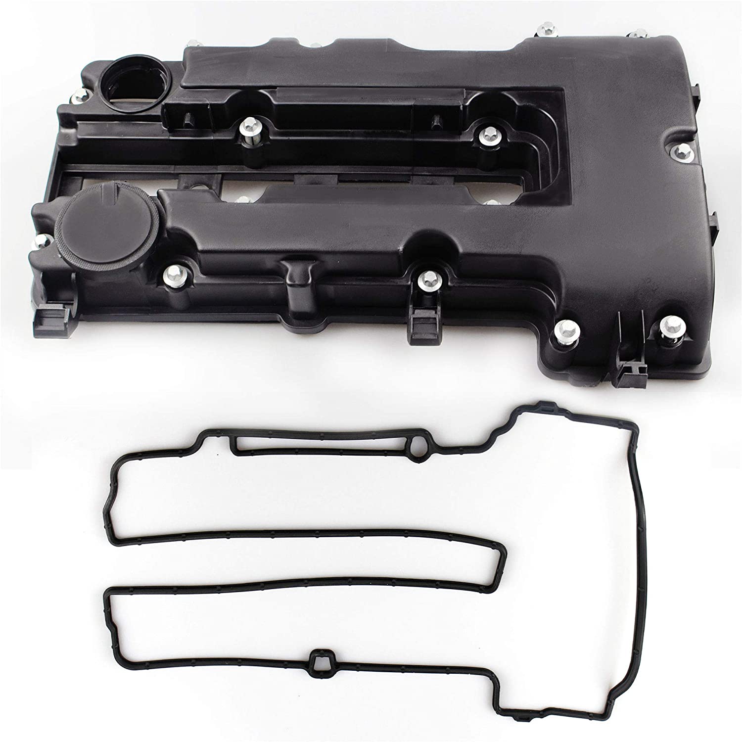 MYSMOT 264-968 55573746 Camshaft Valve Cover w/Gasket Fits Buick Encore Cadillac ELR Chevy Cruze Sonic Trax Volt (1.4L Engine)
