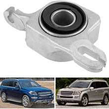 Qiilu Control Arm Bushing,100% Brand New Precision Manufacturing Front Left Control Arm Bushing 1643300743 Replacement