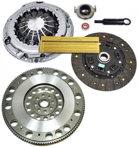 EFT HD CLUTCH KIT+JAPAN CHROMOLY FLYWHEEL for 06-14 SUBARU IMPREZA WRX EJ255 5SPD