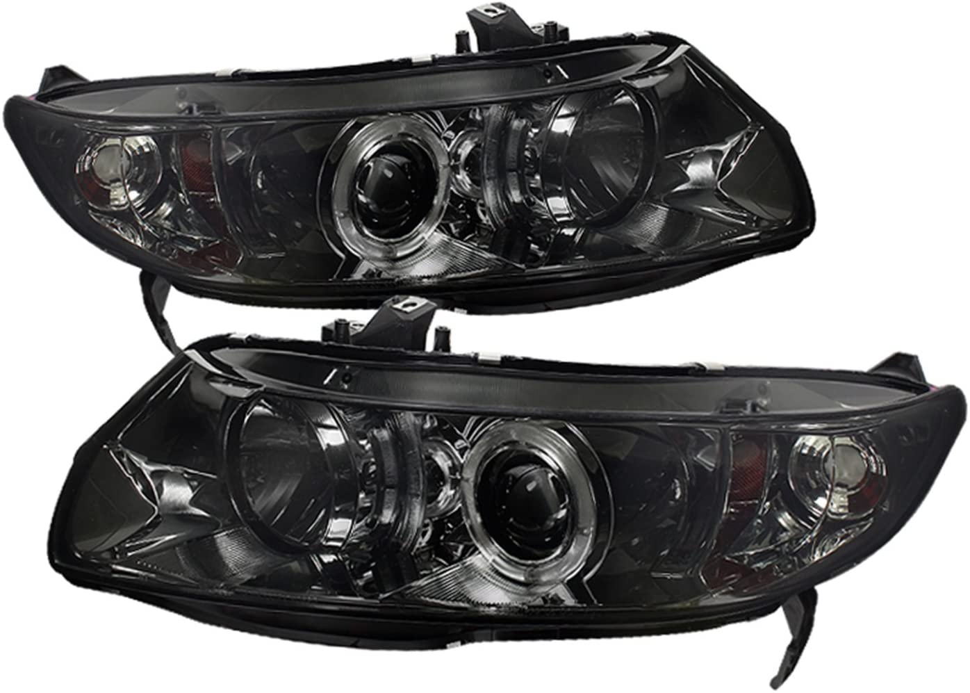 Spyder Auto 444-HC06-2D-HL-SM Projector Headlight