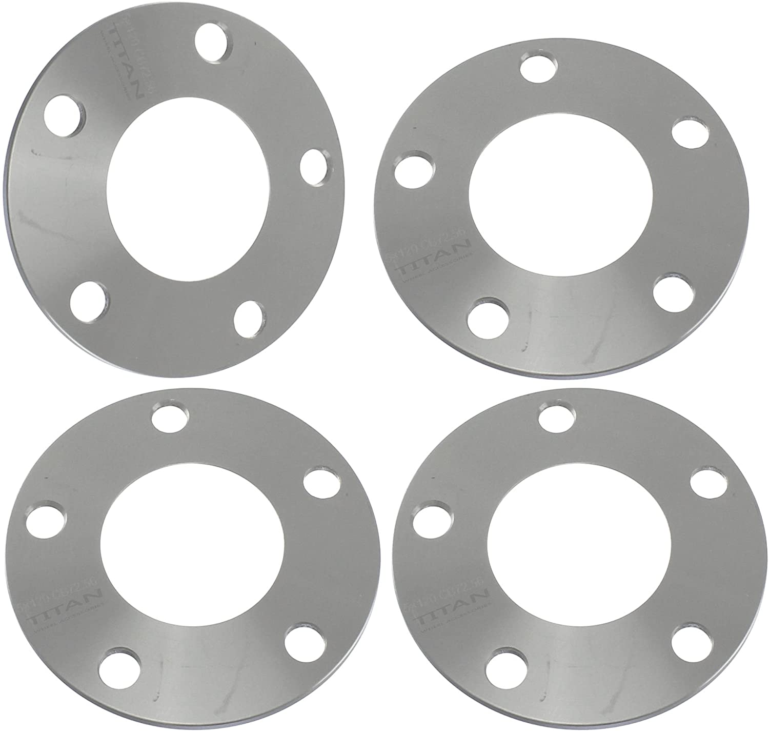 (4) 3mm Hubcentric Wheel Spacers fits Nissan Infiniti Q50 G35 G37 350z 370z Altima Maxima 66.1 hub