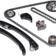 NEWZQ Full Timing Chain Kit Replacement for Nissan Versa Juke Tiida Micra Note 1.6L Engine: HR16DE 13070-ED010 13021-ED000 13070-ED000