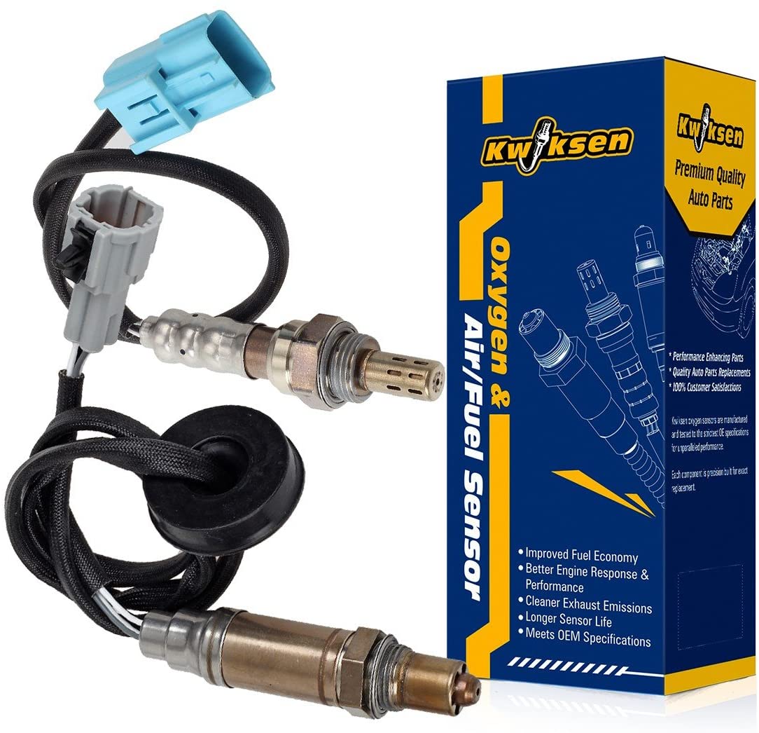 2pcs Heated Upstream and Downstream O2 Oxygen Sensor 234-3113 and 234-4323 Sensor 1 and Sensor 2 Replacement for Nissan Frontier 2.4L 2002-2004/Nissan Xterra 2.4L 2002-2004