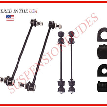 8PC FRONT/REAR Stabilizer Links + SWAY BAR BUSHINGS GMC Acadia Traverse Enclave