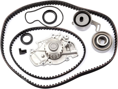 ECCPP Timing Belt Water Pump Kit F22A1 F22B2 Fits For 1990-1997 Honda Accord Odyssey Prelude Isuzu Oasis 2.2L