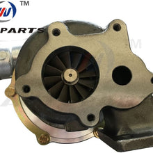 GT30 GT35 anti-surge hole Comp.A/R.70, Turb.A/R.63 5 bolt outlet oil cooled turbo