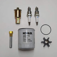 SCP Maintenance Service Kit With Spark Plugs For Kohler Marine Generator Models 4EF 5E 6EF 7.3E