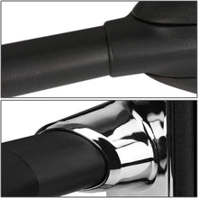 Pair Chrome Power Heated Telescoping Amber LED Turn Signal Side Towing Mirrors Replacement for Ford Super Duty 99-07