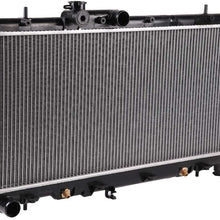 OCPTY Auto Parts Radiator Replacement for 2000 2001 2002 2003 2004 for Subaru Outback 2.5L Limited CU2331 Aluminum Radiator