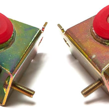 Rugged Ridge 18390.02 Red Engine Mount - Pair