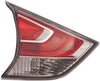 New Left Driver Side Inner Tail Light Assembly For 2014-2016 Nissan Rogue, USA Built, Liftgate Mounted NI2802103C CAPA
