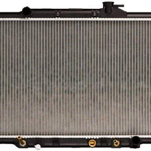 HONGJUN AT Automatic Automotive Radiator Compatible with 2002-2006 CR-V 2.4L 2003-2006 Element 2.4L CU2443