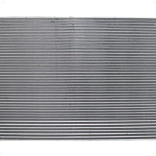 Brock Replacement A/C Condenser Cooling Assembly Compatible with 2005-2007 Caravan Town & Country Van 68059739AB
