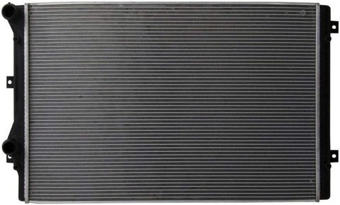 ASL CU13212 Complete AT Automatic Automotive Radiator Assembly Compatible with 2011-2013 A3 A3 Quattro TT Quattro Beetle Bora CC Eos GTI Golf Jetta Passat Tiguan 2.0L