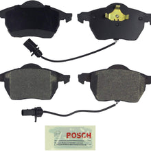 Bosch BE840 Blue Disc Brake Pad Set For: Audi A4, A4 Quattro, A6, A6 Quattro; Saab 9-5; Volkswagen Passat, Front