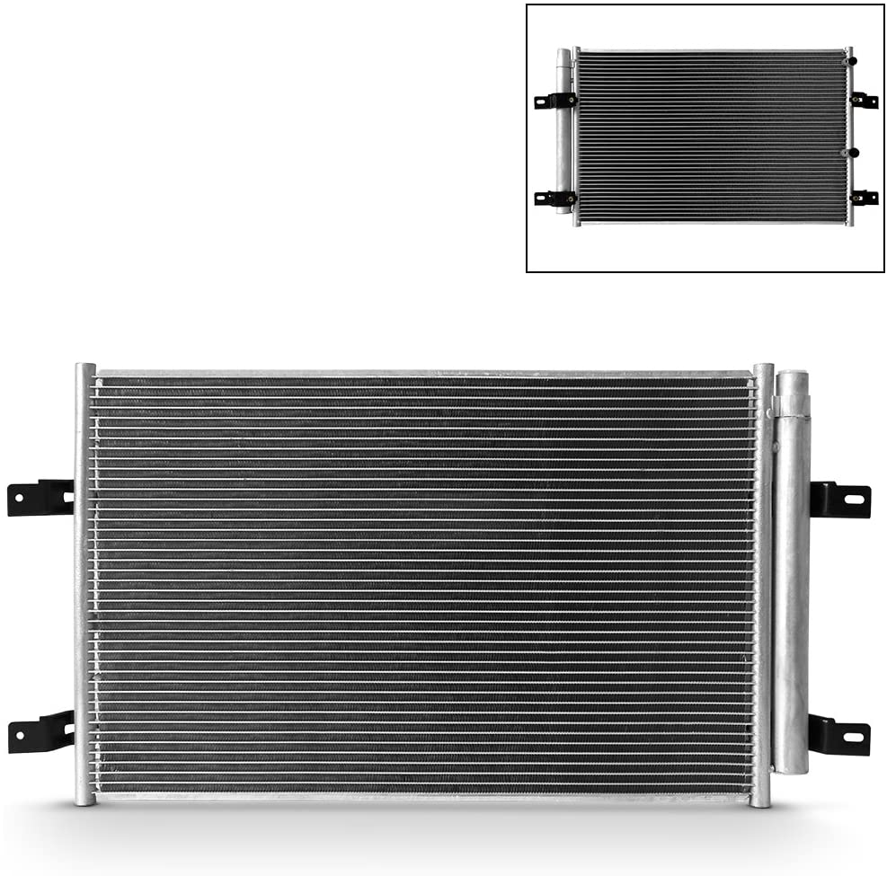 For NEW 7-3656 Aluminum A/C Condenser Replacement For 2007-2010 Ford Edge/07-11 Lincoln MKX 3.5L 3.7L V6