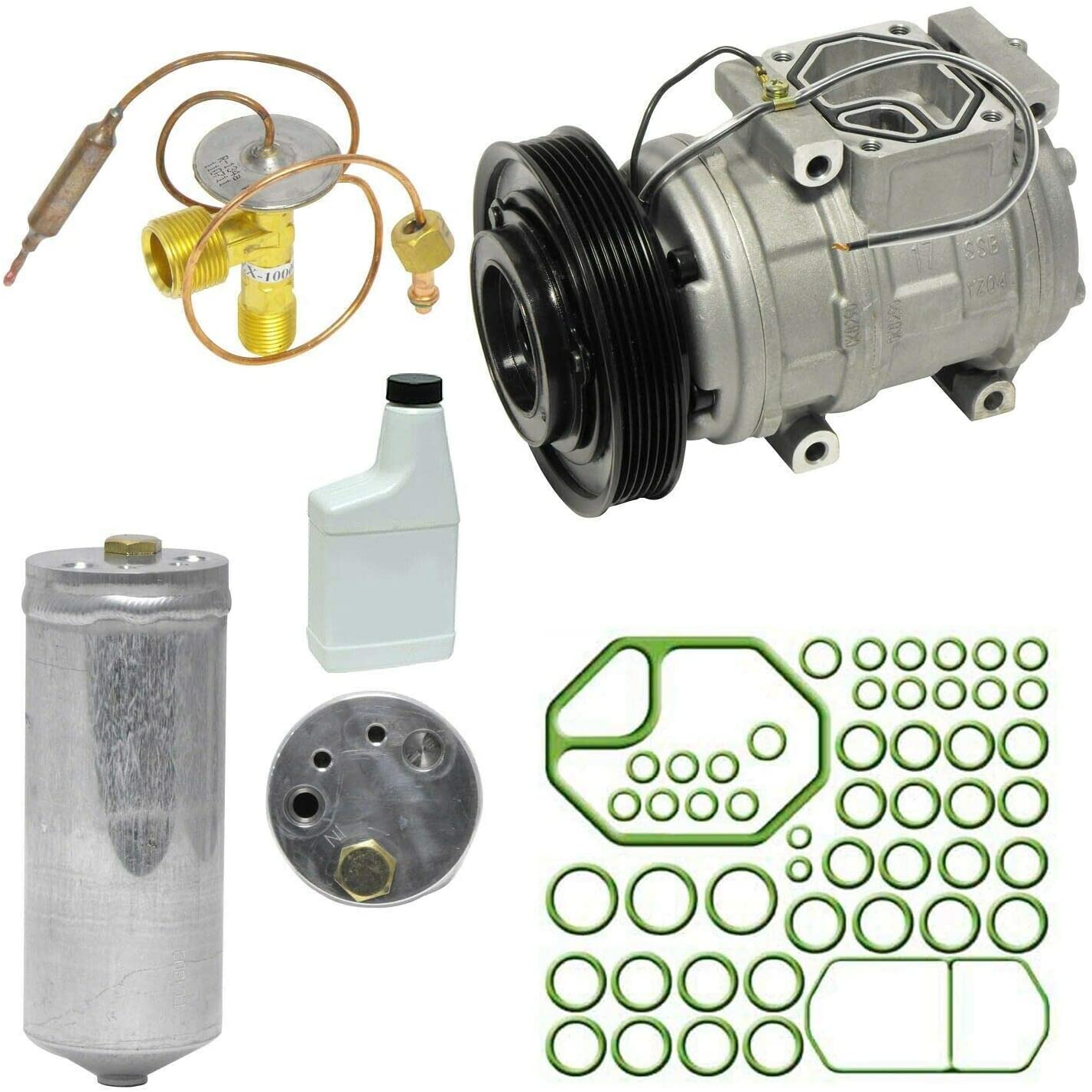 A/C Remanufactured Compressor Kit Fits Honda Accord 1998 1999 2000 2001 2002 L4 2.3L OEM 10PA17C 97361