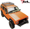 Tidal Cargo Rack Rooftop with Wind Fairing Fit for 84-01 Cherokee XJ