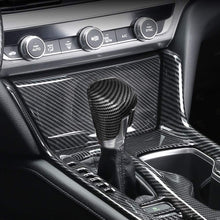 Gear Shifting Knob Cover ABS Carbon Fiber CVT Change Lever Trim Fit for 10th Gen Honda Accord Sedan 2021 2020 2019 2018 - Automatic Transmission