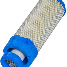 HIFROM Air Filter Combo 11013-7038 (Outer Filter) 11013-7039 (Inner Filter) Fuel Filter Spark Plug Oil Filter Tune Up Kit Replacement for Kawasaki FX751V FX801V FX850V FX921V FX1000V