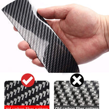 Door Entry Guards Scratch Cover Protector Paint Threshold Guard,carbon fiber rubber car bumper Door Guard /Rear Bumper Guard Scratch scratch protection strip 100% waterproof(width5CM long2.5M)