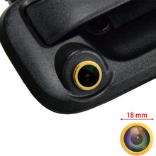 HD 1280x720p Golden Camera Reversing Camera Integrated in Trunk Handle Rear View Backup Parking Camera Replacement for Pick-up Ford F150 F250 F350 F450 F550 2005-2014