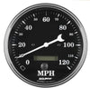 AUTO METER 1789 Gauge Speedometer (Old TYME Black Gauge, Speedo, 5