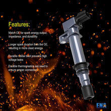 ENA Pack of 8 New Ignition Coils Replacement For Dodge Dakota Durango Ram 1500 - Jeep Commander Grand Cherokee - Aspen - Mitsubishi Raider 4.7L V8 Replacement# UF399 UF297 UF270
