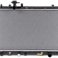 DNA Motoring OEM-RA-2980 2980 Factory Style Aluminum Core Cooling Radiator Replacement