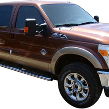 Auto Ventshade 322022 Aeroskin Flush Mount Dark Smoke Hood Protector for 2011-2016 Ford F-250, F-350