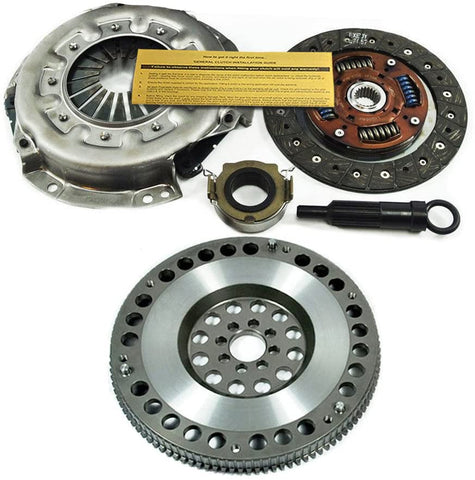 EXEDY CLUTCH KIT 16042 & EFT LIGHTWEIGHT FLYWHEEL WORKS WITH 1985-87 COROLLA GTS RWD 1.6L 4AGE AE86