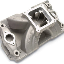 Edelbrock 2859 SBC Victor Manifold - Glidden 18 Degree