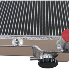 ALLOYWORKS 4 Row Aluminum Radiator For 1990-1998 Toyota Landcruiser 80 Series 1HZ/1HDT Turbo Diesel