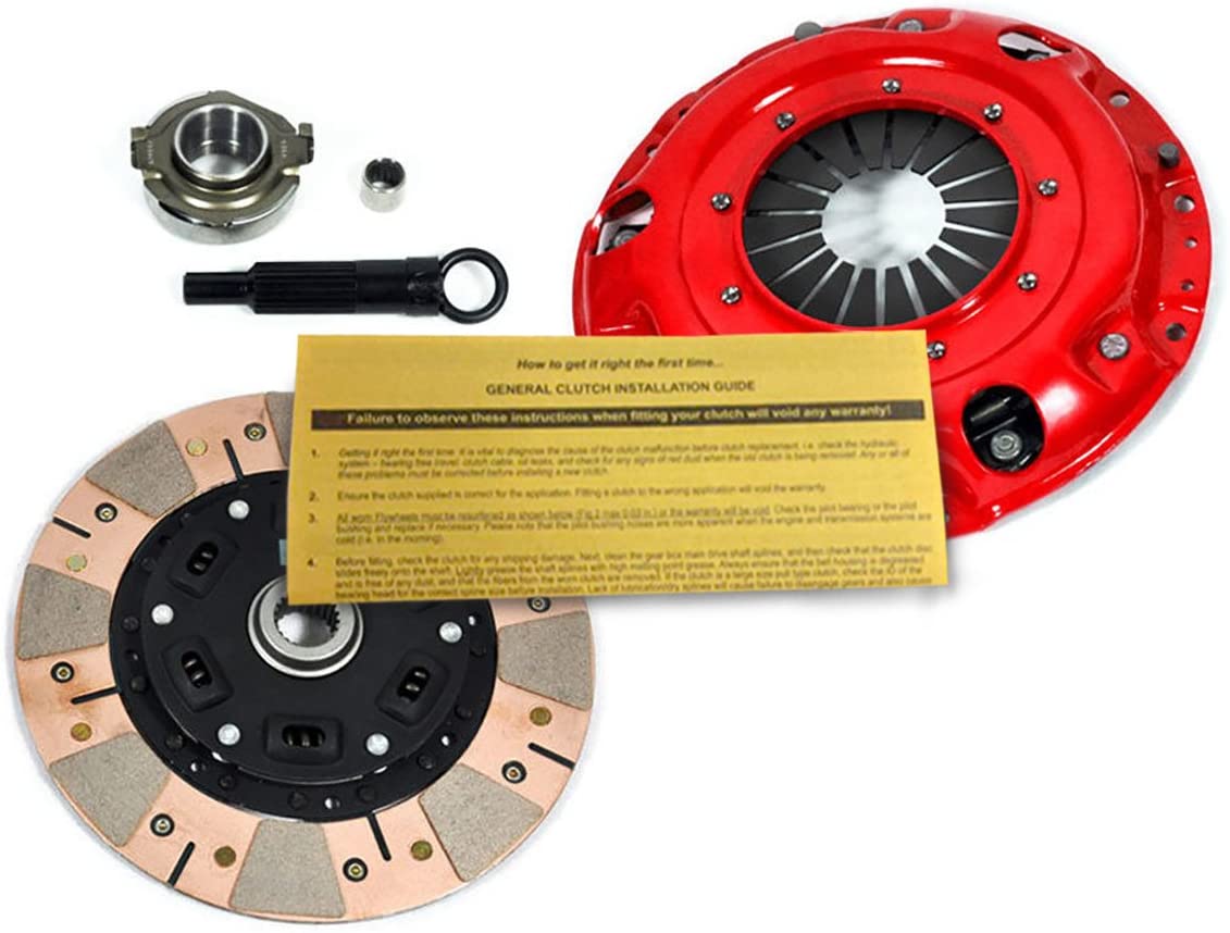EFT STAGE 3 DUAL-FRICTION CLUTCH KIT WORKS WITH 83-91 MAZDA RX7 1.1L 12A 1.3L 13B NON-TURBO