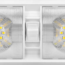 Kohree 12V Led RV Ceiling Dome Light RV Interior Lighting for Trailer Camper with Switch, White, 600 Lumens (Natural White 2-Pack)