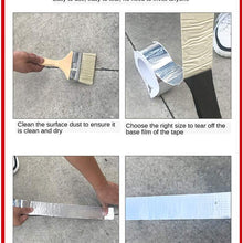 freneci Super Strong Waterproof Aluminum Foil Butyl Rubber Tape High Ductility Toughness - 20cmx5m