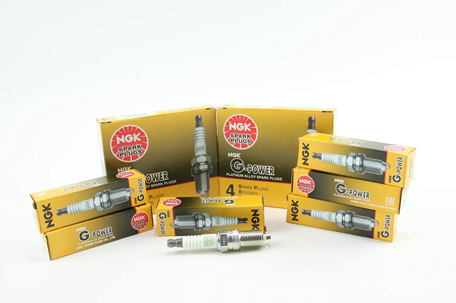 NGK # 3186 G-Power Platinum Spark Plugs TR5GP - 6 PCSNEW
