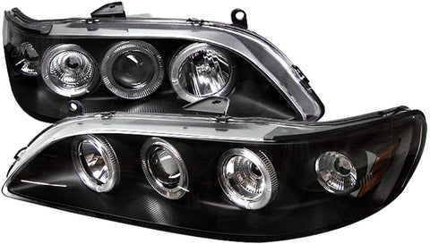 Spyder Auto 444-HA98-AM-BK Projector Headlight
