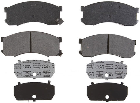 ACDelco 17D428M Professional Semi-Metallic Front Disc Brake Pad Set