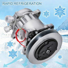 Mophorn Universal Air Conditioner AC Compressor and Clutch CO 4745C 7512858 ABPN83304404 SD7H15