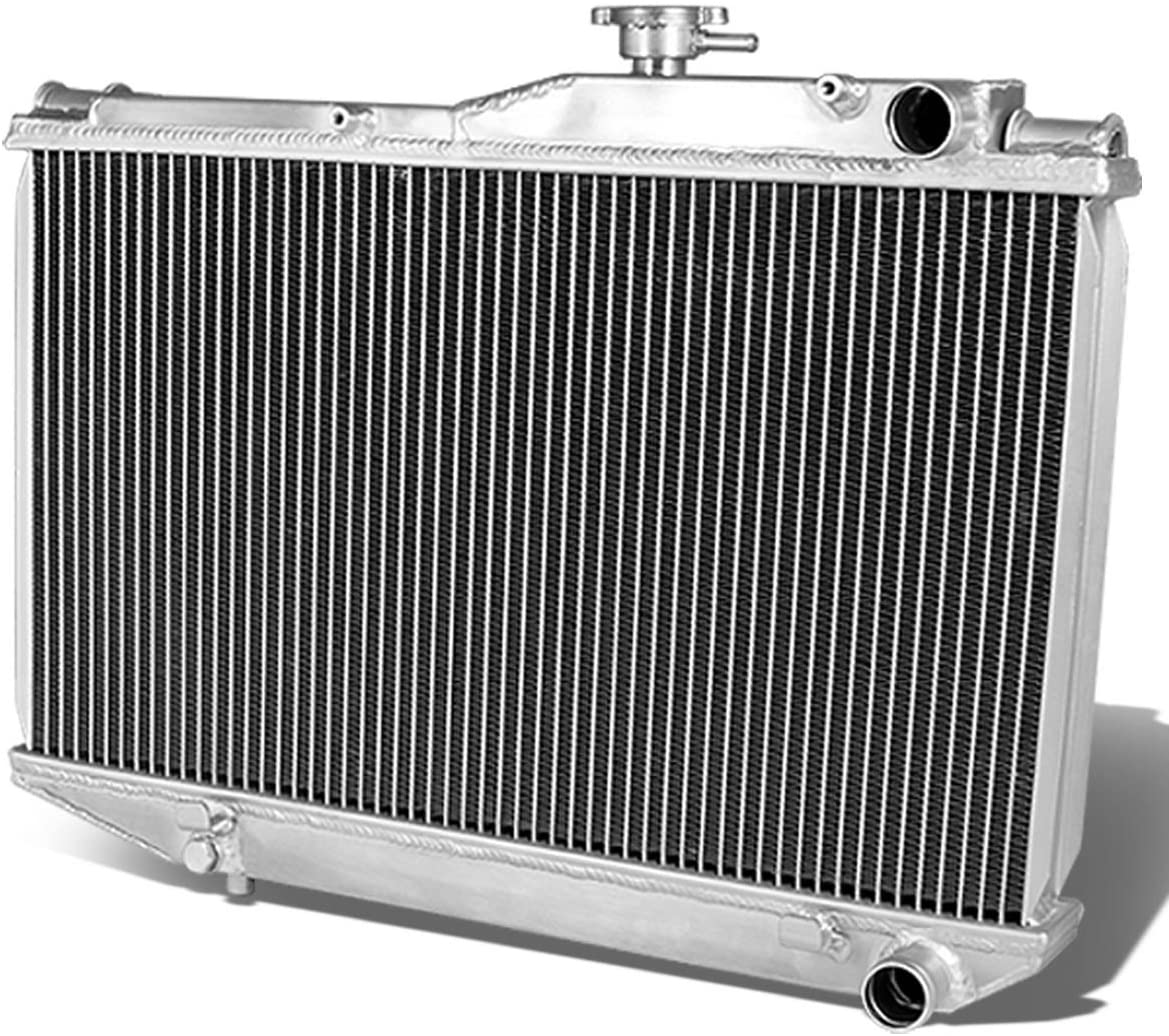 DNA Motoring RA-AE86-2 2-Row Full Aluminum Radiator