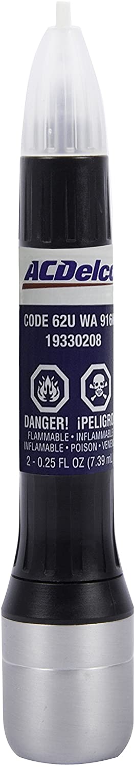 ACDelco 19330208 Dark Blue Metallic (WA916K) Four-In-One Touch-Up Paint - .5 oz Pen