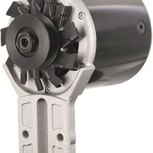 Powermaster 82013 Black Alternator (PowerGEN Flat Head Front Mating '39-'48 90A 12V"Shorty")
