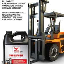 Triax Multipurpose Forklift Hydraulic & Transmission Oil - Hydrostatic Transmission & Hydraulic Oil - Fits 99% of All forklifts - Full Synthetic (1 Gallon (Pack of 1))