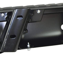 For 2009-2014 F-150 Styleside W/O Tow Package Rear Bumper Black Full Assy (With Ends, Hitch Bar, Pad Brackets, License Lamp & Harness) With Sensor Hole FO1103167