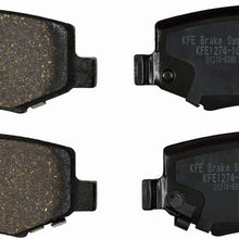 KFE Ultra Quiet Advanced KFE1274-104 Premium Ceramic REAR Brake Pad Set