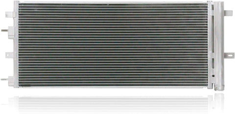 A-C Condenser - Koyorad For/Fit 4316 13-19 Ford Fusion 1.5/1.6/2.0L Turbo 13-16 MKZ-2.0L Turbo With Receiver & Dryer