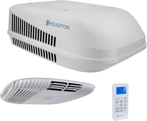 RecPro RV Air Conditioner 15K Ducted | Quiet AC with Heat Pump for Heating or Cooling | RV AC Unit | Camper Air Conditioner (White)