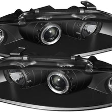 Spyder 5011473 Mitsubishi Eclipse 97-99 Projector Headlights - LED Halo - Black - High H1 (Included) - Low H1 (Included) (Black)