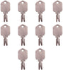 Notonparts Forklift Key 1430 166 (10 Keys) For Hyster Heavy Equipment Crown Daewoo Yale JLG Gradall Gehl Construction Ignition Key Set